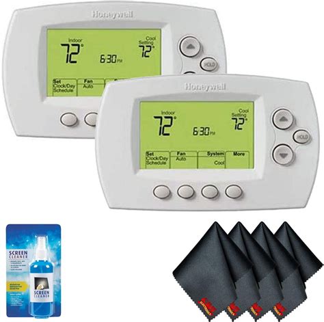 pack  screen cleaning kit honeywell rthwf wi fi  day programmable thermostat hvac