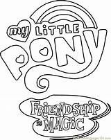 Pony Coloring Little Logo Friendship Magic Pages Rainbow Dash Kids Color Printable Coloringpages101 Online Cartoon Series Choose Board sketch template