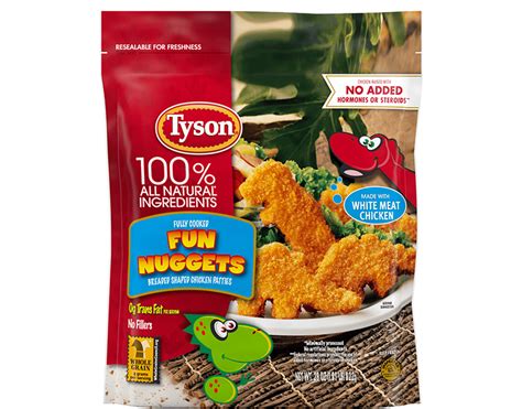 Fun Nuggets Dino Nuggets Tyson® Brand