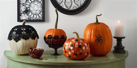 62 fun no carve pumpkin decorating ideas for halloween 2021
