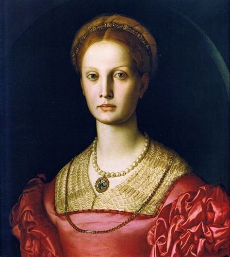 bronzino portrait of lucrezia panciatichi 1541 detail of lucrezia after res…