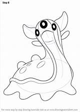 Gastrodon Pokemon sketch template