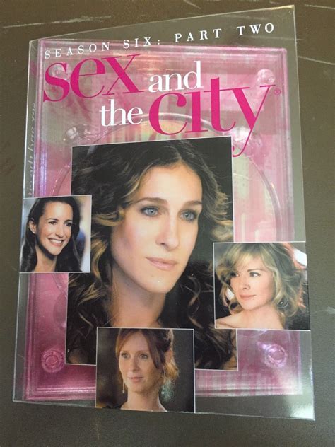 Dvd255 Sex And The City The Season Six Part Two Dvd 2004 3 Disc Set