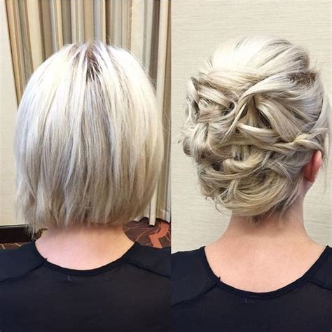 gorgeous prom hairstyle designs  short hair prom