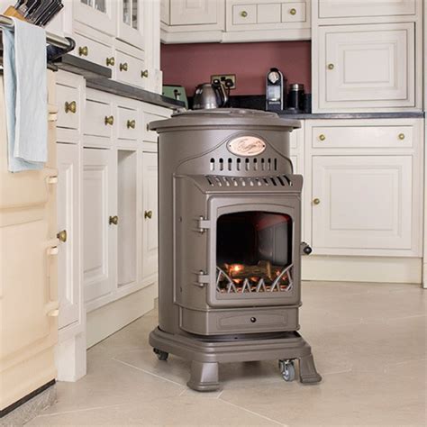 provence portable real flame gas heater