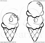 Waffle Cones Thoman Cory Outlined Collc0121 sketch template