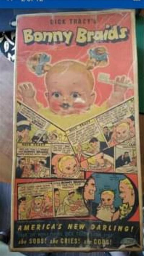 1951 Dick Tracy Bonny Braids Doll Ebay