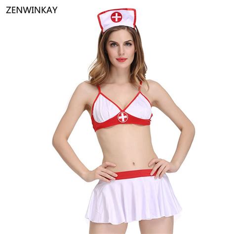 Female Sexy Nurse Costume Erotic Costumes Porn Lingerie Role Play