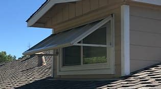 metal awnings standing seam awnings goodwin cole