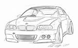 Bmw E46 M3 Widebody Sketch Drawings Dazza Mate Cars Sketches sketch template