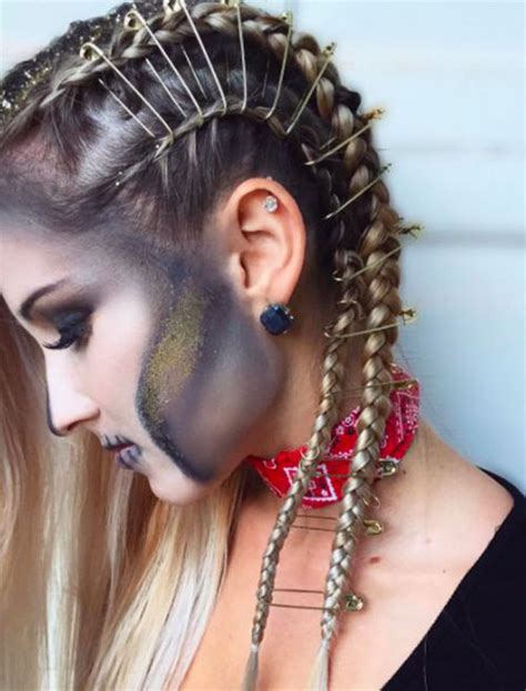 60 Halloween Hairstyles To Get That Devious And Maleficent Makeup Right