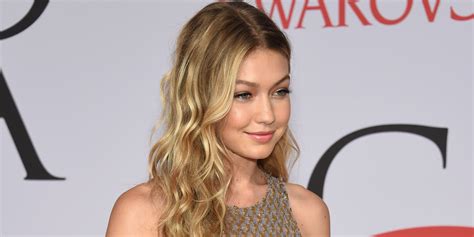 gigi hadid s cfda awards jumpsuit is gilded perfection by michael kors huffpost