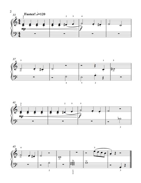 hedwigs theme piano easy sheet  info  note