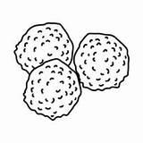 Meatball Meatballs Outline Watchtaxinyc sketch template