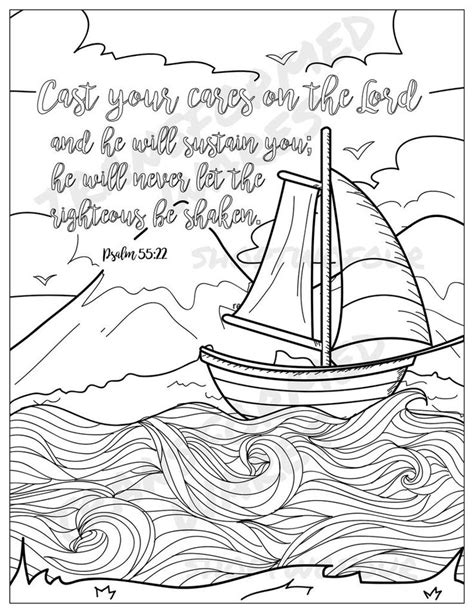 bible verse coloring page printable instant   etsy