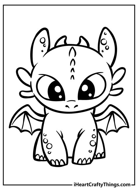 train  dragon toothless coloring pages