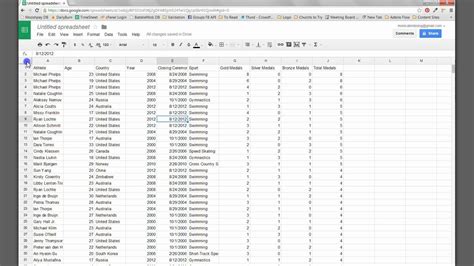 excel  google drive spreadsheets sort  filter tips  data sets