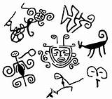Rupestres Rupestre Patrimonio Tainos Taino Petroglifos Indios Imagui Imagen Hacer Petroglifo Indio Indigena Stencils Arabic Artesanias Carabobo sketch template