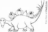 Halloween Dinosaur Coloring Pages Dinosaurs Pumpkins Popular sketch template