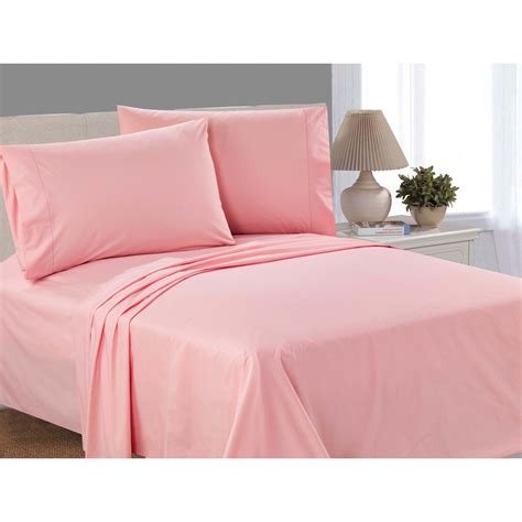mainstays  cotton percale  thread count sheet set twin