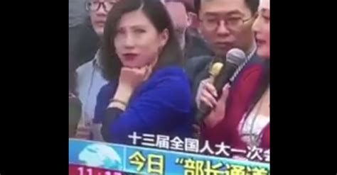 Chinese Reporter Rolled Her Eyes On State Television And Social Media