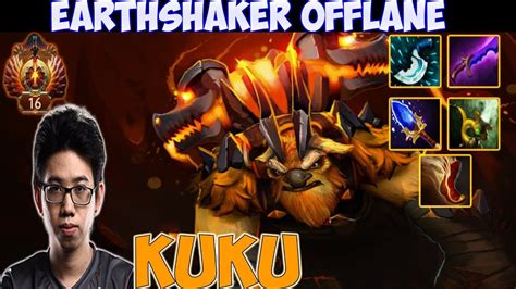 kuku earthshaker offlane gameplay top rank pro