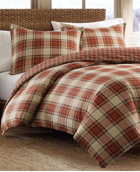 eddie bauer closeout edgewood plaid multi comforter set twin reviews comforters fashion