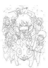 Exorcist Blue Coloring Pages Lineart Designlooter Getdrawings Getcolorings 29kb sketch template