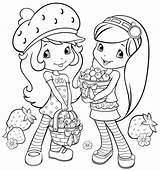 Strawberry Coloring Shortcake Pages Friends Cartoon Lego Colouring Drawing Print Printable Color Girls Girl Easy Kids Getdrawings Getcolorings Boys Choose sketch template