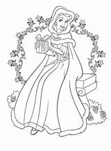 Coloriage Princesse Kerst Prinses Everfreecoloring Downloaden Getcolorings Aplemontbasket sketch template