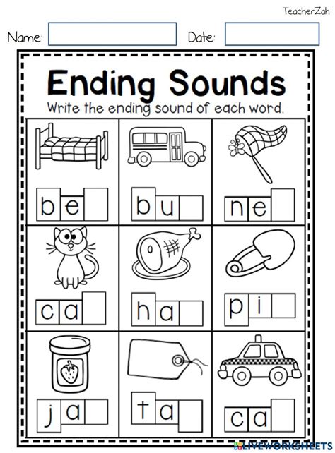 beginning   sound worksheets