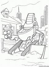 Coloring War Robots Pages Template sketch template