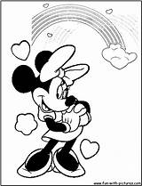 Minnie Coloring Pages Mouse Valentine Mickey Disney Valentines Printable Hoping Kids Color Adults Choose Board Fun Sheets Colouring Surfing Template sketch template