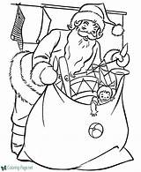 Coloring Christmas Pages Morning sketch template