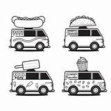 Truck Coloring Food Pages Followers sketch template