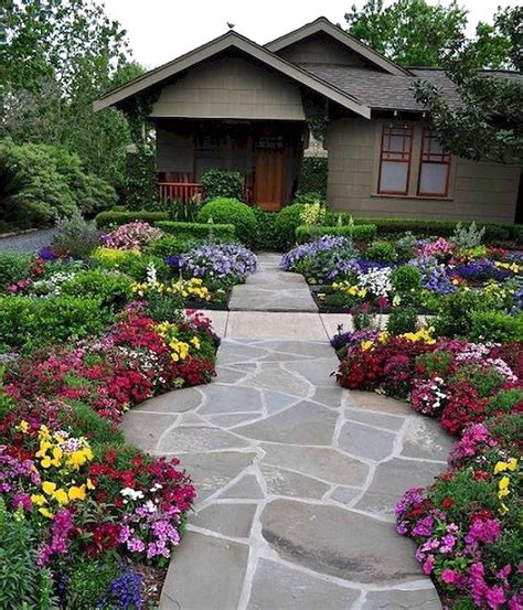 beautiful front yard garden landscaping design ideas  remodel