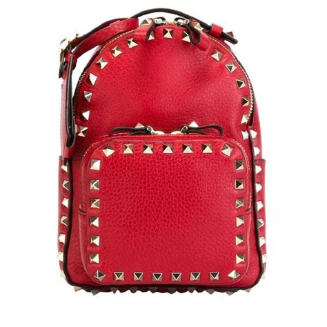 valentino red mini backpack backpacks valentino bags valentino
