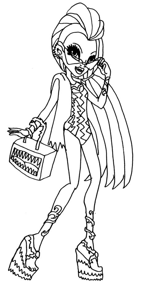 monster high images  pinterest coloring pages monster high