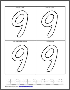 number coloring pages  preschool number coloring pages coloring