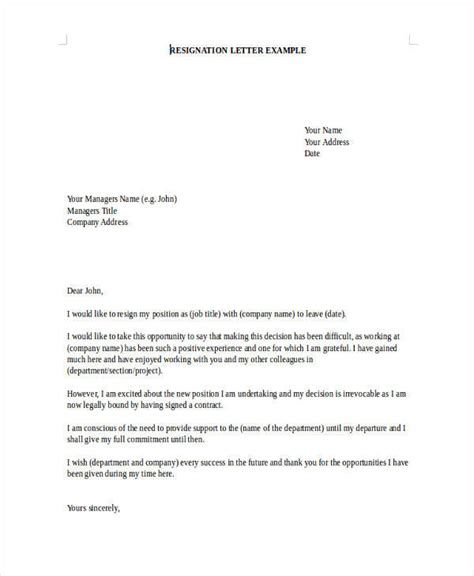 board resignation letter samples  templates   ms word