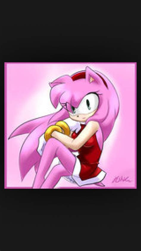 Amy Rose Always Thought How Amy Will Look With Long Hair