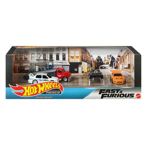 Hot Wheels Premium Collect Display Sets With 3 1 64 Scale Die Cast Cars