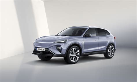mg unveils  marvel  electric high tech lifestyle suv