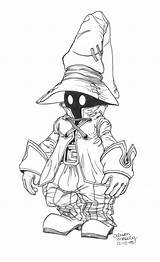 Fantasy Final Vivi Coloring Pages Deviantart Tattoo Characters Choose Board Character Book Search Ix sketch template