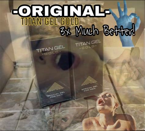 benefit of titan gel gold ®original made in russia