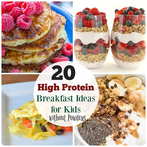 high protein breakfast ideas  kids  organized mom