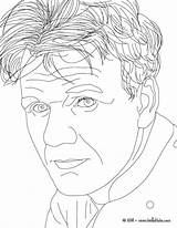 Gordon Ramsay Coloring Pages Famous People Colouring Printable Color Print Hellokids Sheets Celebrities Choose Board sketch template