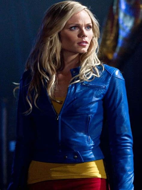Supergirl Smallville Laura Vandervoort Blue Jacket Bay