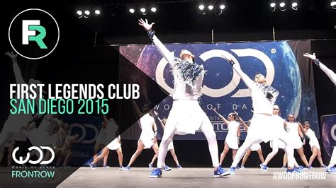 First Legends Club 3rd Place Upper Division Frontrow World Of