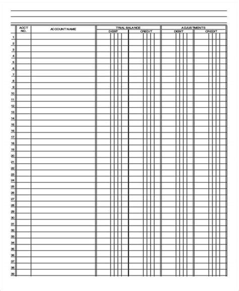 accounting worksheets printable  students printable templates